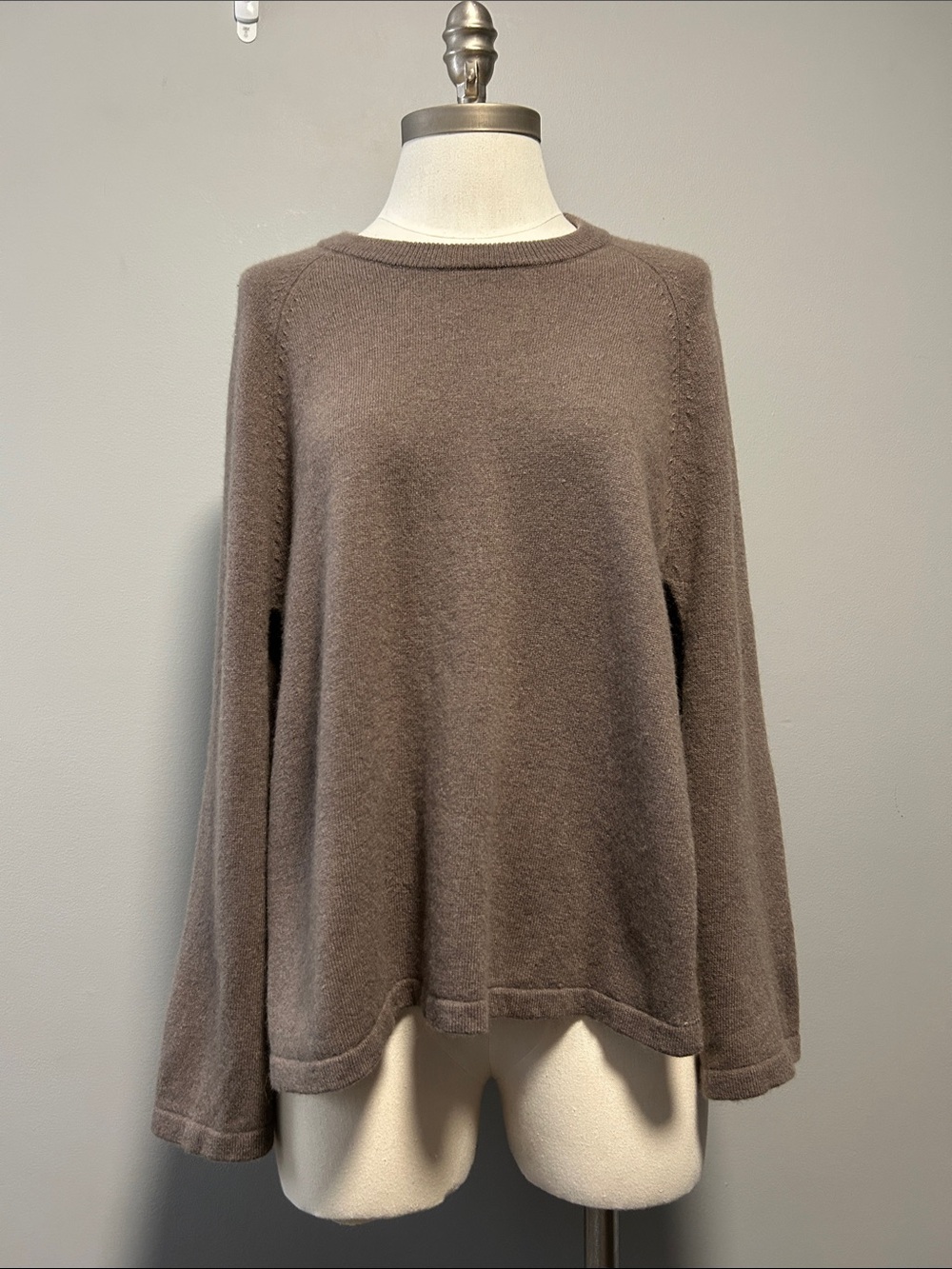 Culture Wool and Cashmere Blend Sweater Poncho Cape